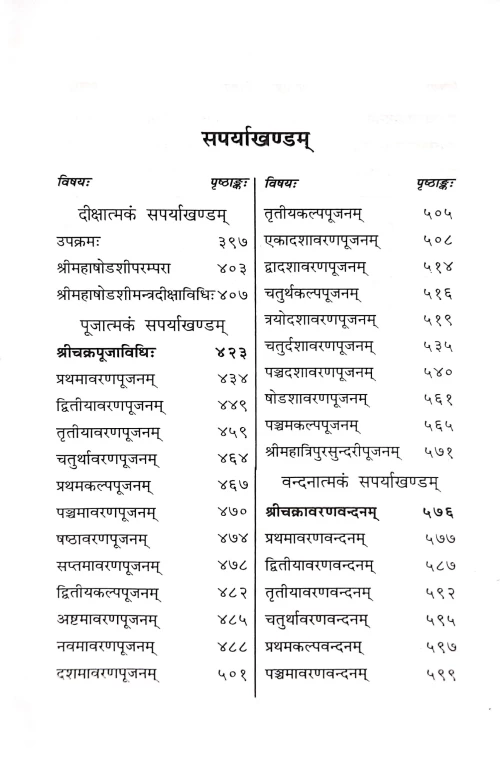 Sri Chakra Nirupanam